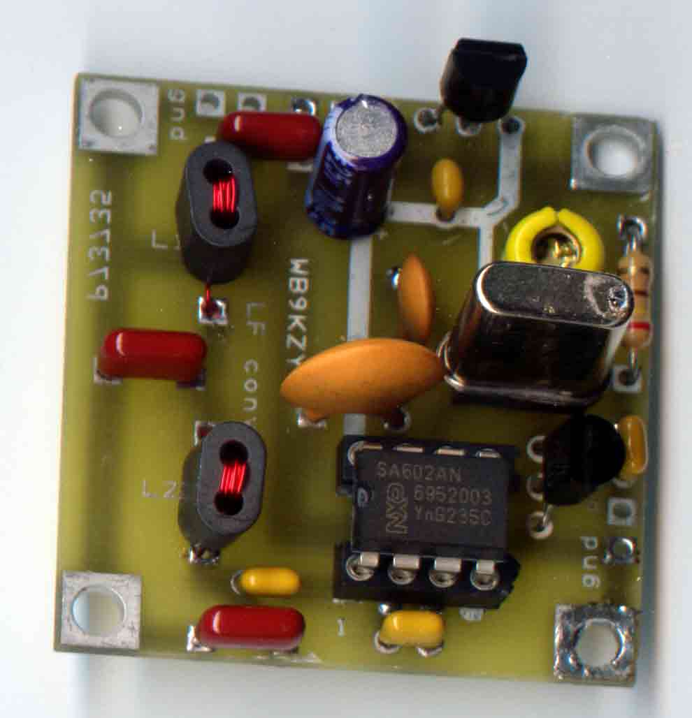 [LF Converter circuit board picture - click for larger view of board ]